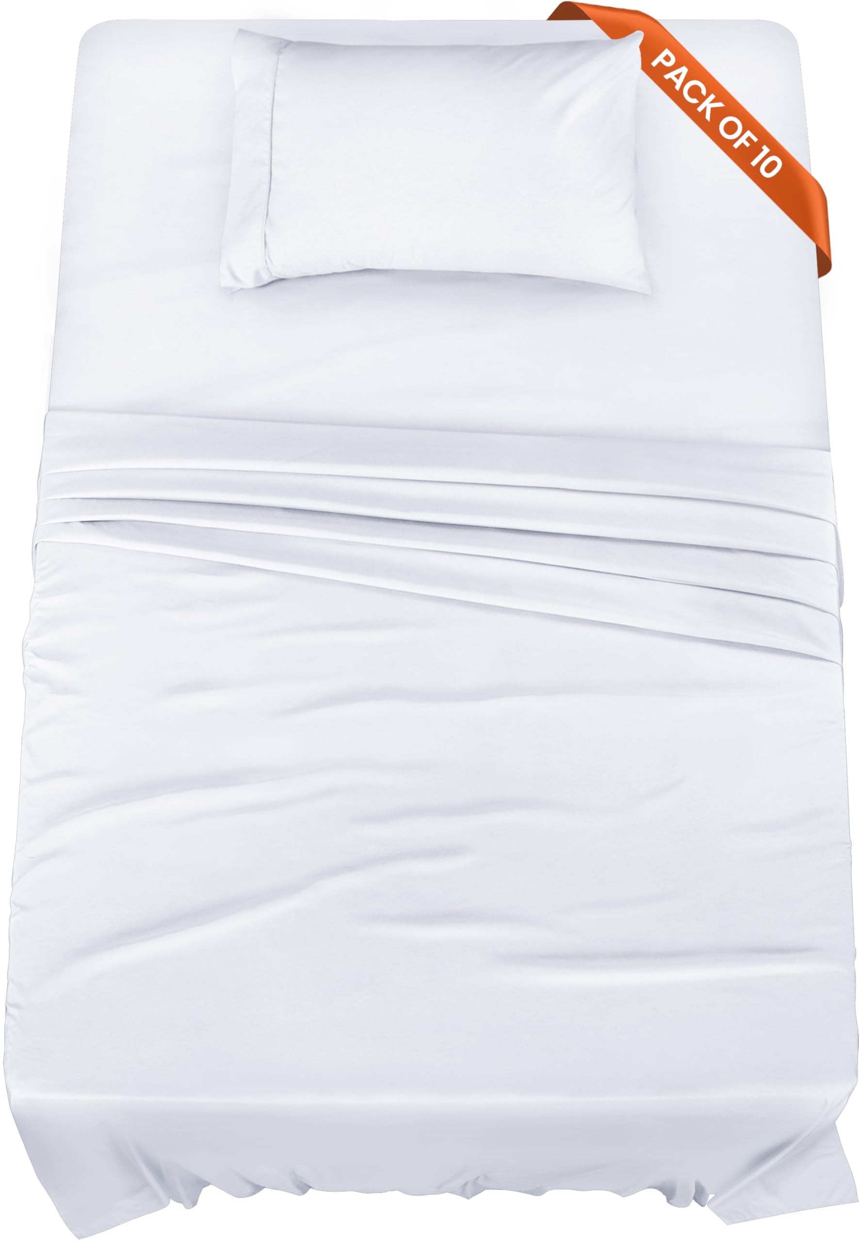 Utopia Bedding Queen Bed Sheets Set – 4 Piece Queen Size Sheets, Soft Breathable Microfiber, Deep Pocket, Fade & Wrinkle Resistant, 1 Flat Sheet 1 Fitted Sheet 2 Pillowcases – Oeko Tex, Grey