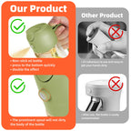 TrendPlain 470ml Olive Oil Spray Bottle for Kitchen Gadgets - 2 in 1 Olive Oil Dispenser Bottle and Air Fryer Accessories for Cooking, Salad and BBQ - Black