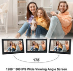 10 inch Screen LED Backlight HD IPS 1280*800 Digital Photo Frame Electronic Album Picture Music Movie Full Function Good Gift