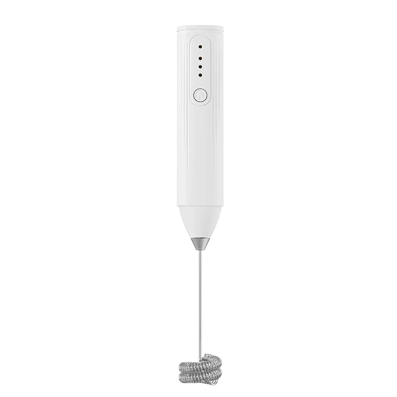 1tai electric milk frother 3-speed rechargeable beverage coffee machine jam machine portable egg beater kitchen food mixer