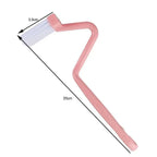 1/2/3PCS Curved Toilet Brush Long Handle Toilet Cleaning Brushes Household Deep Cleaning Tools Bathroom Accessories