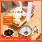 1tai electric milk frother 3-speed rechargeable beverage coffee machine jam machine portable egg beater kitchen food mixer