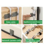 Ties Fastening Wire Reusable Cable Organizer Cord Rope Holder Self Adhesive Adjustable Cord Organizer Straps Desk Management