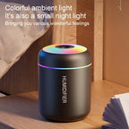 HOMEFISHMini Air Humidifier Usb Aroma Diffuser Essential Oil Purifier Cool Mist Sprayer  Home BedroomLED Desktop humidificador